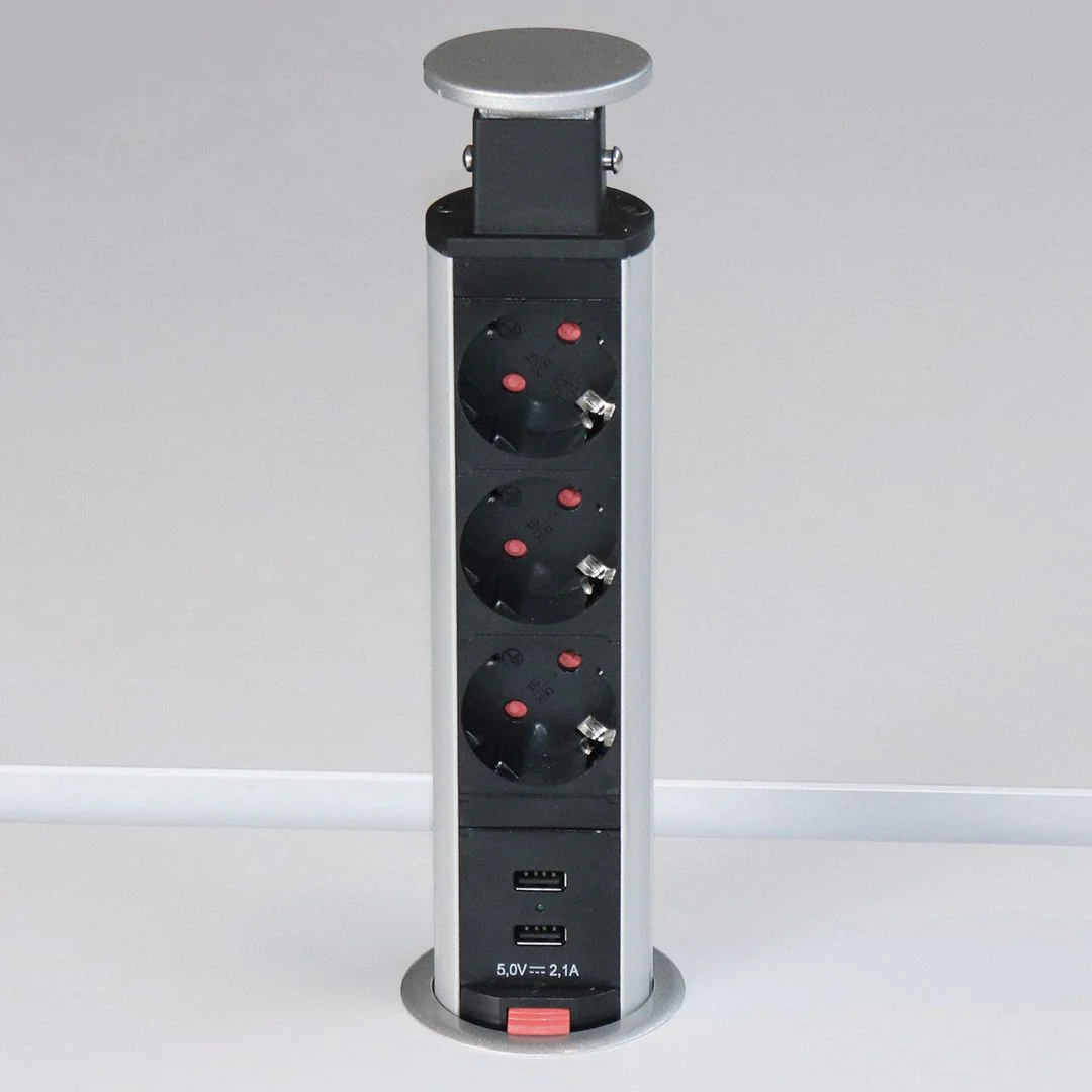 Power Tower 3x VDE 2x USB von BME express - Produktbild 1 von 1