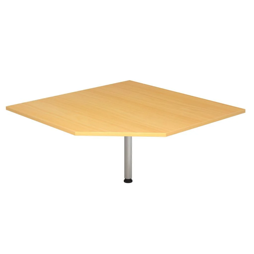 Tischplatte Trapezform mit Stützfuß von BME express - Produktbild 8 von 8