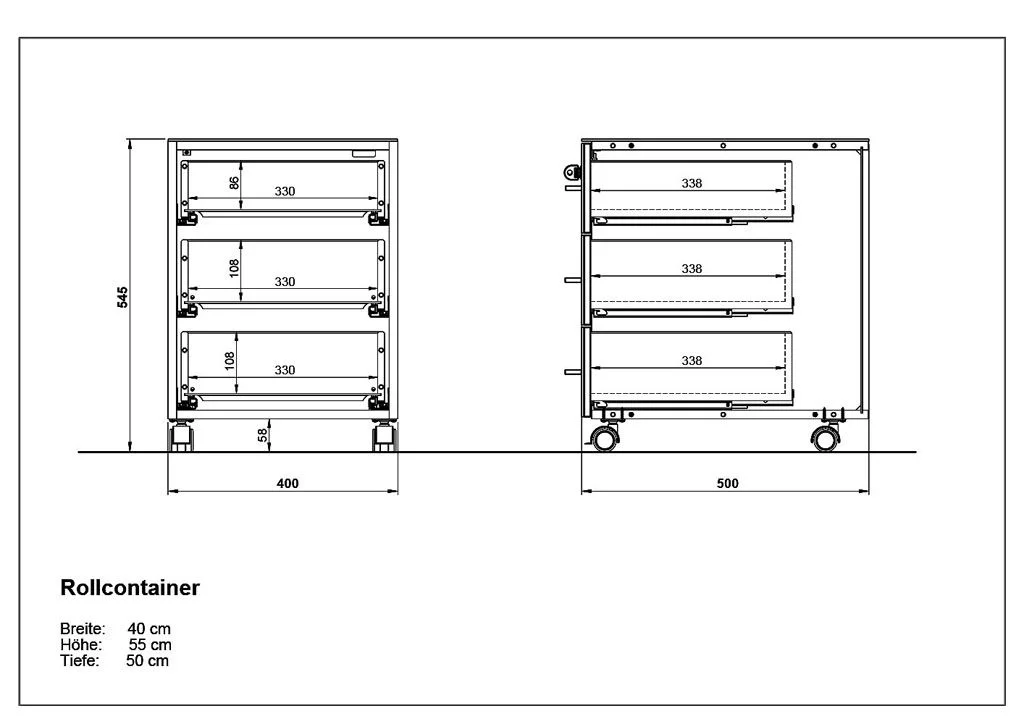 Rollcontainer 4201 von BME home - Produktbild 10 von 13