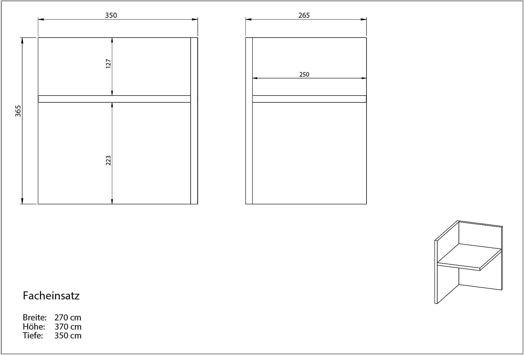 Büro-Set Pasadena 4 - Graphit/Weiß von BME home - Produktbild 12 von 12