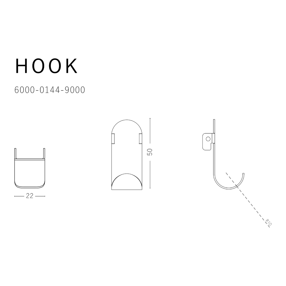 Hook von APTO - Produktbild 3 von 3