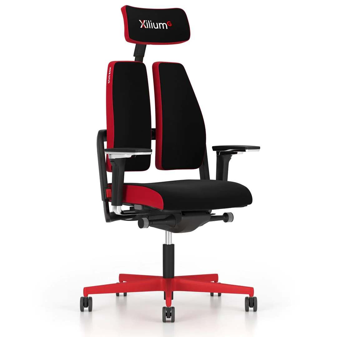 Ergonomischer Gaming-Stuhl mit verstellbarer Rückenlehne